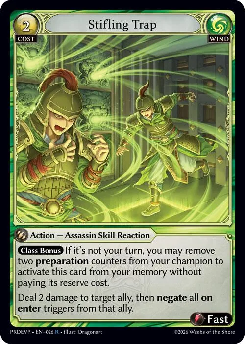 Stifling Trap #26 – Asphodel / Paradise Event Pack