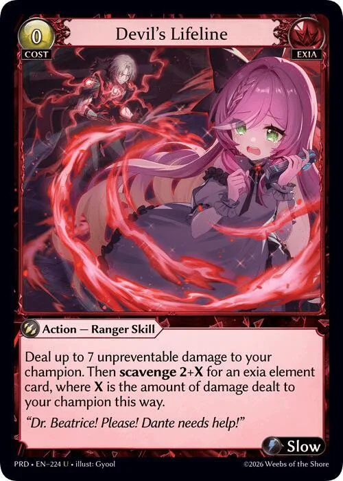 Devil's Lifeline (Interference Curio Foil) #224 – Asphodel / Paradise