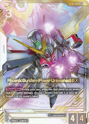 Phoenix Gundam (Power Unleashed) (EX) (LR++) #st10-006 – Eternal Nexus