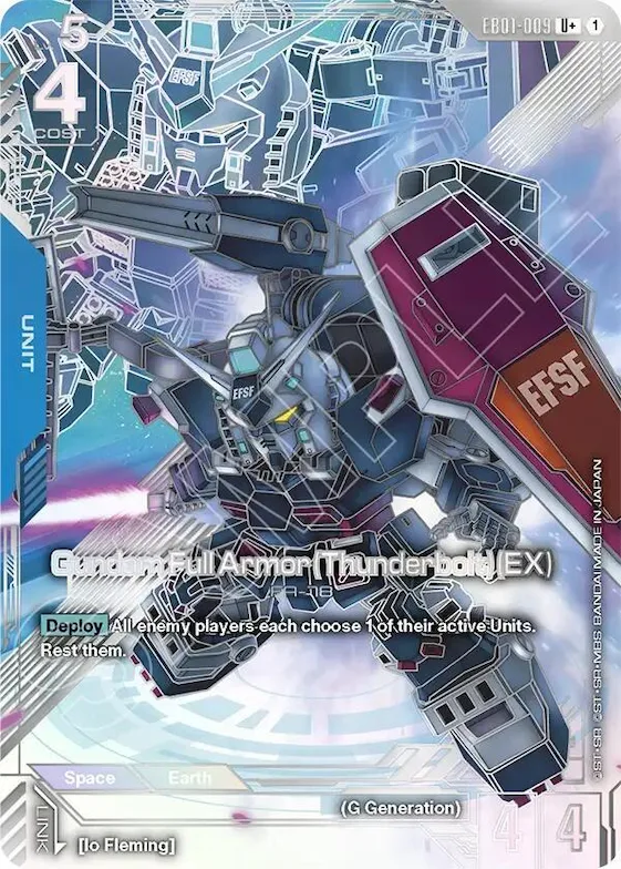 Gundam Full Armor (Thunderbolt) (EX) (U+) #eb1-009 – Eternal Nexus