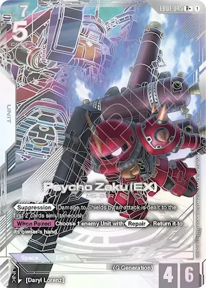 Psycho Zaku (EX) (R+) #eb1-045 – Eternal Nexus