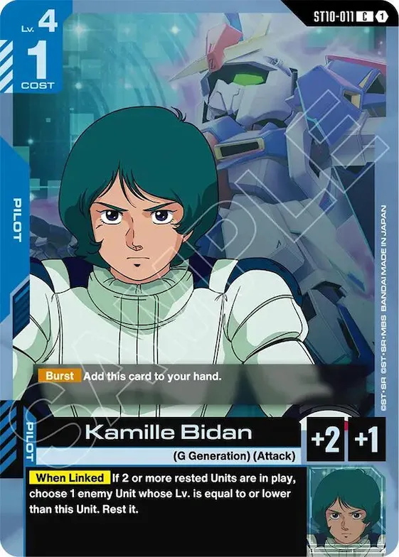Kamille Bidan #st10-011 – Starter Deck 10: Generation Pulse