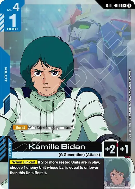 Kamille Bidan (C+) #st10-011 – Starter Deck 10: Generation Pulse