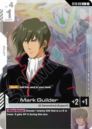 Mark Guilder (C+) #st10-012 – Starter Deck 10: Generation Pulse