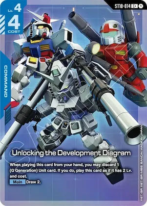 Unlocking the Development Diagram (C+) #st10-014 – Starter Deck 10: Generation Pulse