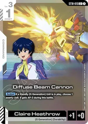 Diffuse Beam Cannon (C+) #st10-015 – Starter Deck 10: Generation Pulse