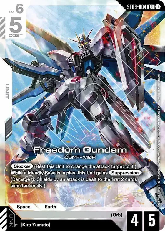 Freedom Gundam #st9-004 – Starter Deck 09: Destiny Ignition