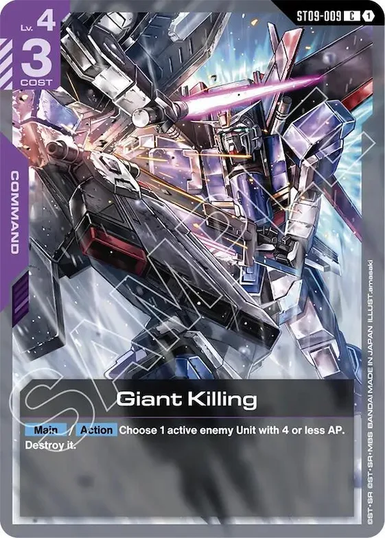 Giant Killing #st9-009 – Starter Deck 09: Destiny Ignition