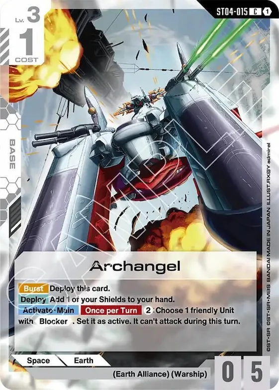 Archangel #st4-015 – Starter Deck 09: Destiny Ignition
