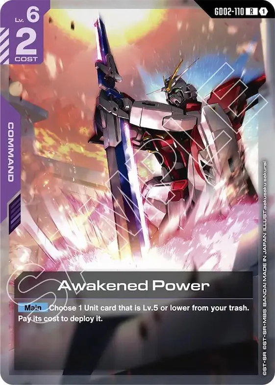 Awakened Power #gd2-110 – Starter Deck 09: Destiny Ignition