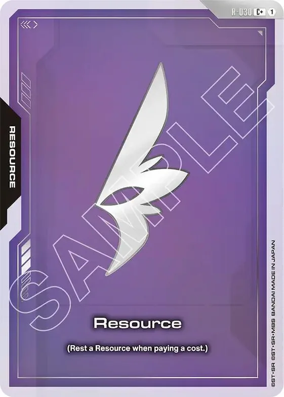 Resource (R-030) (C+) #r-030 – Starter Deck 09: Destiny Ignition