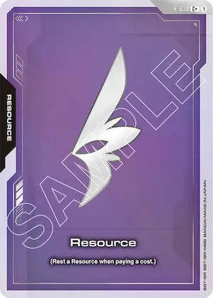Resource (R-030) (C+) #r-030 – Starter Deck 09: Destiny Ignition