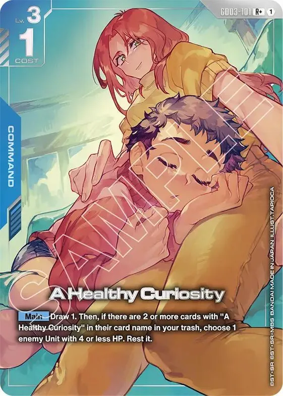 A Healthy Curiosity (R+) #gd3-101 – Steel Requiem