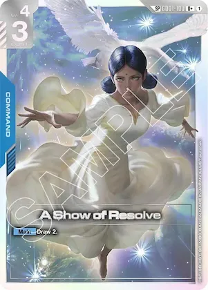 A Show of Resolve (SP) (U+) #gd1-100 – Steel Requiem