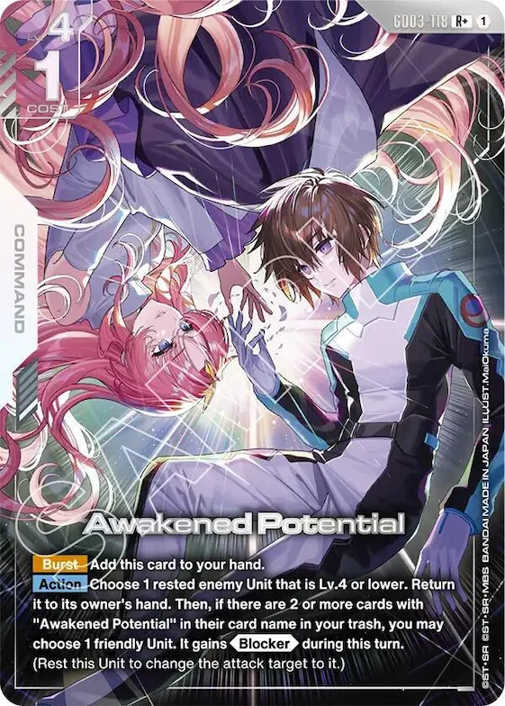 Awakened Potential (R+) #gd3-118 – Steel Requiem