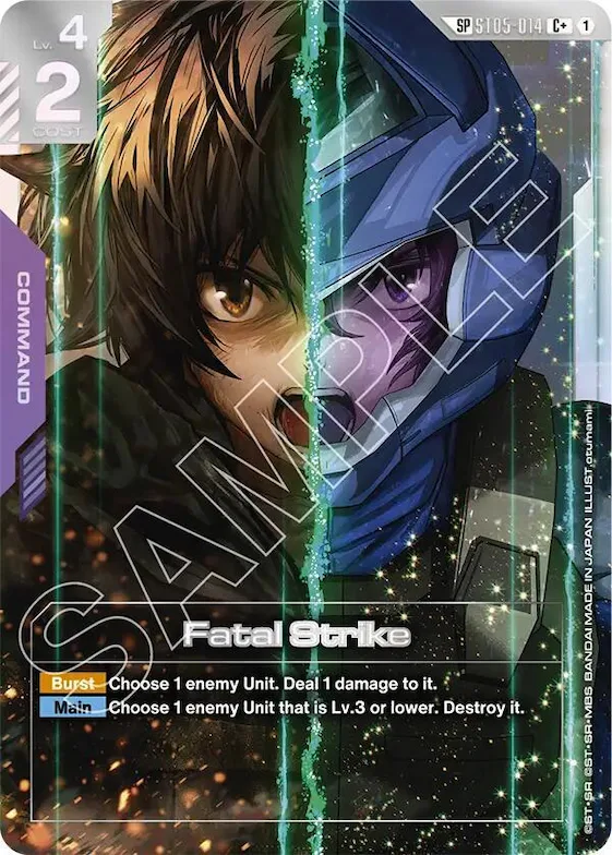 Fatal Strike (SP) (C+) #st5-014 – Steel Requiem