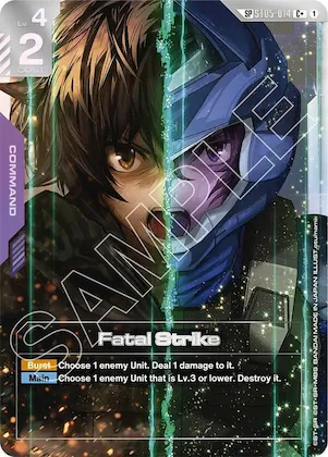 Fatal Strike (SP) (C+) #st5-014 – Steel Requiem