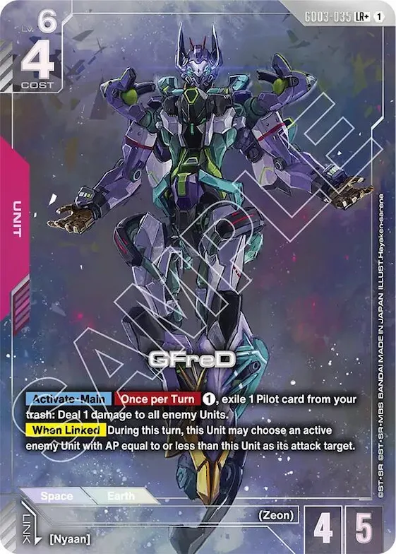 GFreD (LR+) #gd3-035 – Steel Requiem