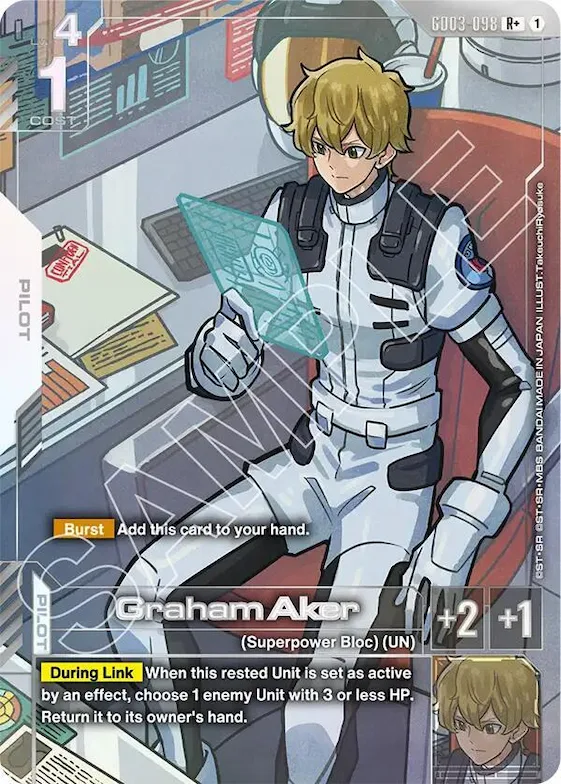 Graham Aker (R+) #gd3-098 – Steel Requiem