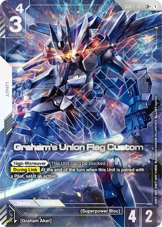 Graham's Union Flag Custom (LR+) #gd3-069 – Steel Requiem