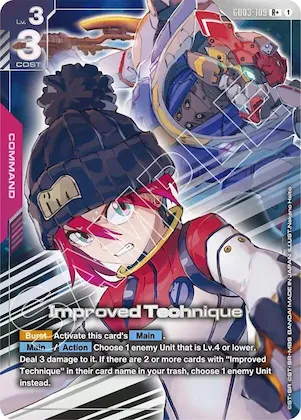Improved Technique (R+) #gd3-109 – Steel Requiem