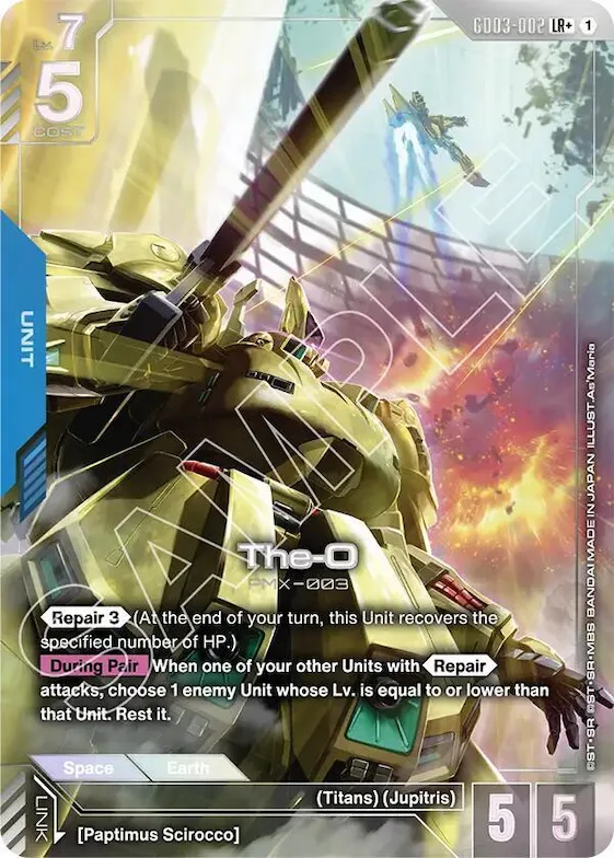 The-O (LR+) #gd3-002 – Steel Requiem
