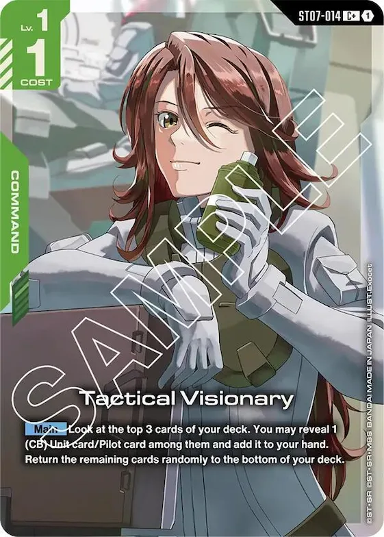 Tactical Visionary (C+) #st7-014 – Starter Deck 07: Celestial Drive