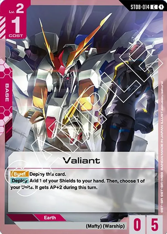 Valiant #st8-014 – Starter Deck 08: Flash of Radiance