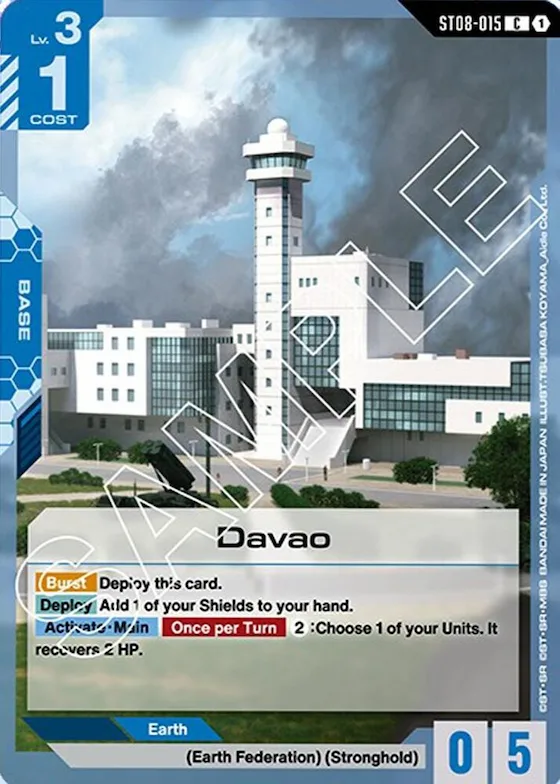 Davao #st8-015 – Starter Deck 08: Flash of Radiance