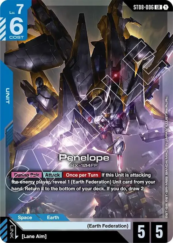 Penelope (LR) #st8-006 – Starter Deck 08: Flash of Radiance