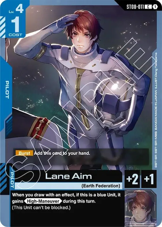 Lane Aim #st8-011 – Starter Deck 08: Flash of Radiance