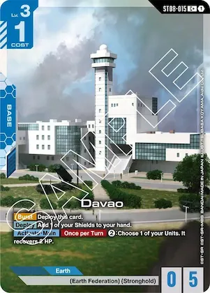 Davao (C+) #st8-015 – Starter Deck 08: Flash of Radiance