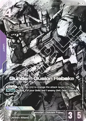 Gundam Gusion Rebake (LR+) #gd2-055 – Dual Impact