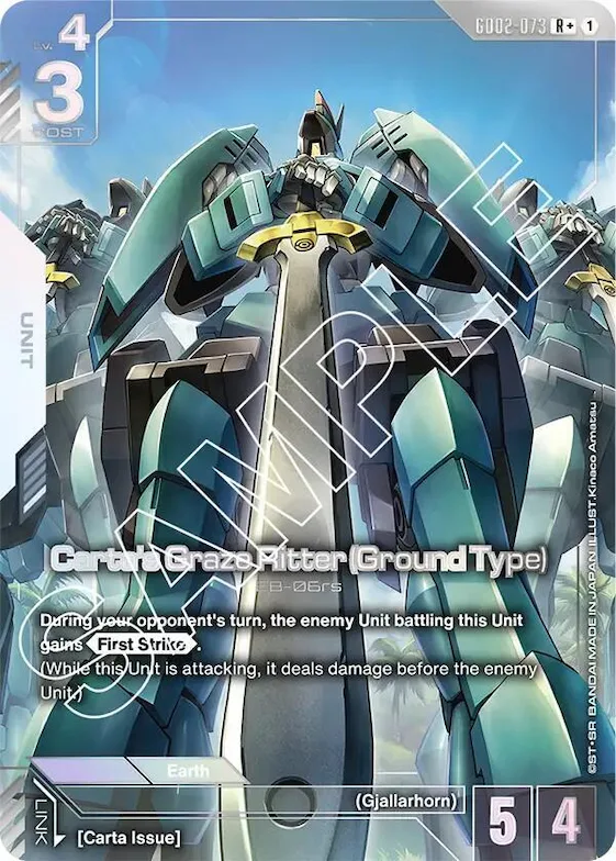 Carta's Graze Ritter (Ground Type) (R+) #gd2-073 – Dual Impact