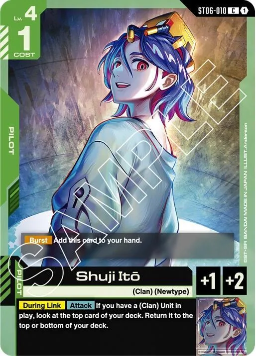 Shuji Ito #st6-010 – Starter Deck 06: Clan Unity