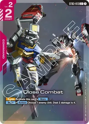 Close Combat (C+) #st3-013 – Starter Deck 06: Clan Unity