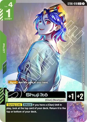 Shuji Ito (C+) #st6-010 – Starter Deck 06: Clan Unity