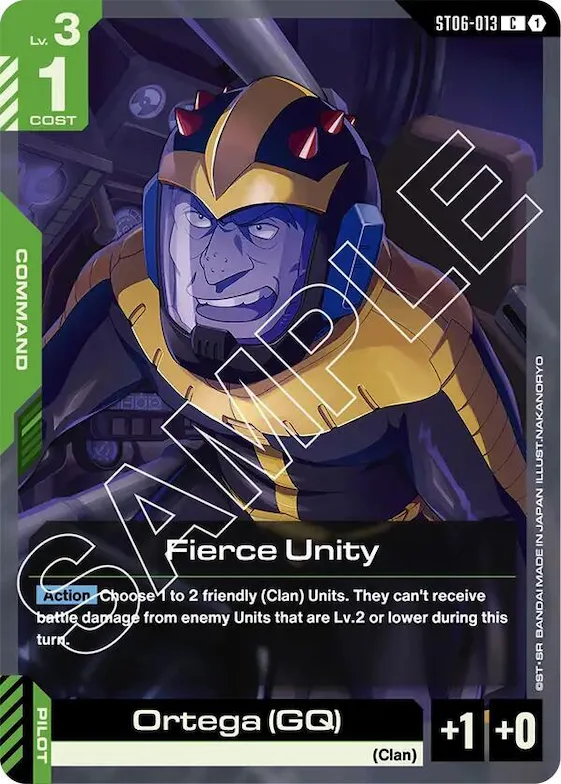 Fierce Unity #st6-013 – Starter Deck 06: Clan Unity