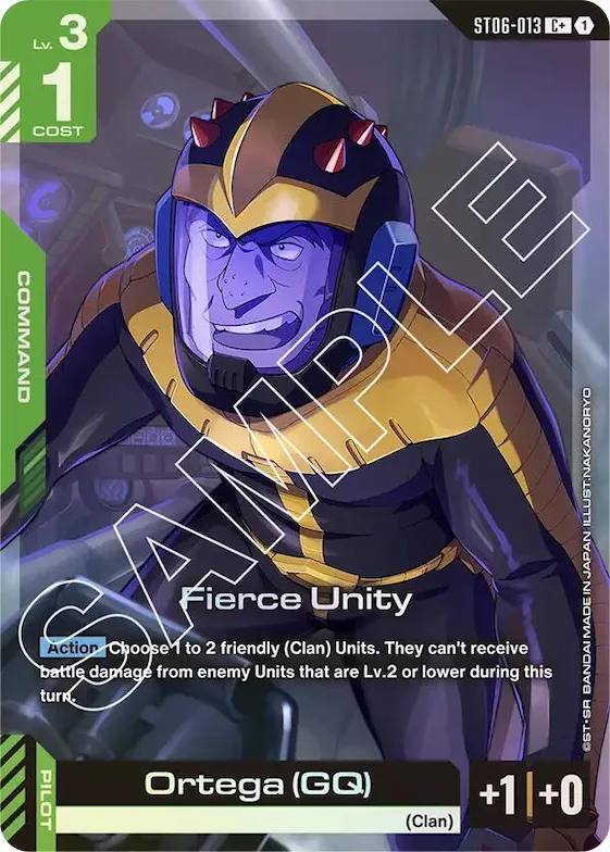 Fierce Unity (C+) #st6-013 – Starter Deck 06: Clan Unity