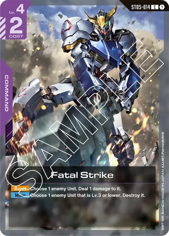 Fatal Strike #st5-014 – Starter Deck 05: Iron Bloom