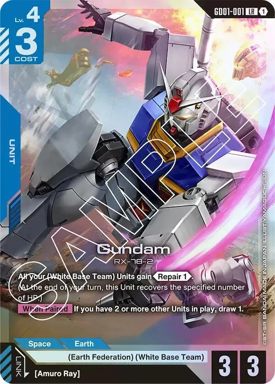 Gundam (GD01-001) #gd1-001 – Newtype Rising