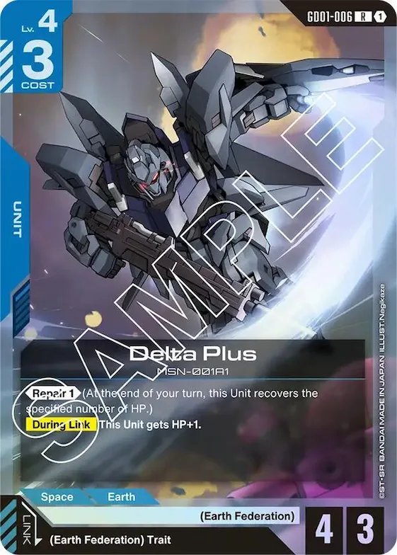 Delta Plus #gd1-006 – Newtype Rising