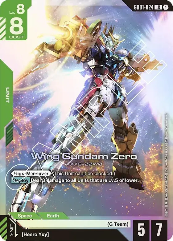Wing Gundam Zero #gd1-024 – Newtype Rising