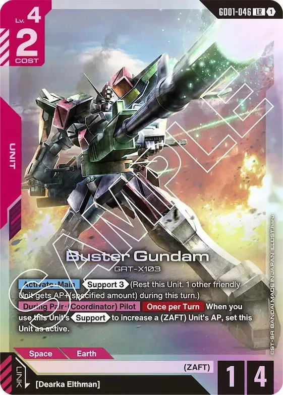 Buster Gundam #gd1-046 – Newtype Rising