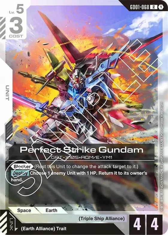 Perfect Strike Gundam #gd1-068 – Newtype Rising