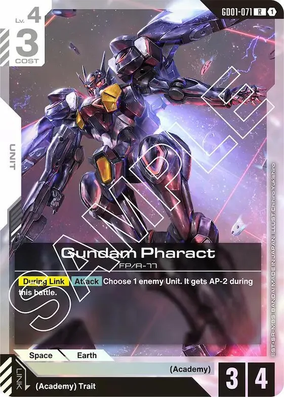 Gundam Pharact #gd1-071 – Newtype Rising