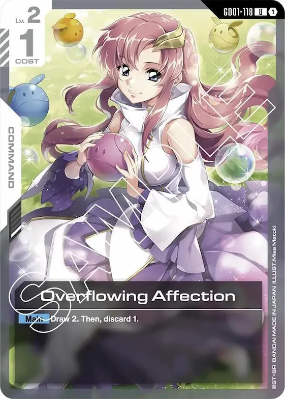 Overflowing Affection #gd1-118 – Newtype Rising