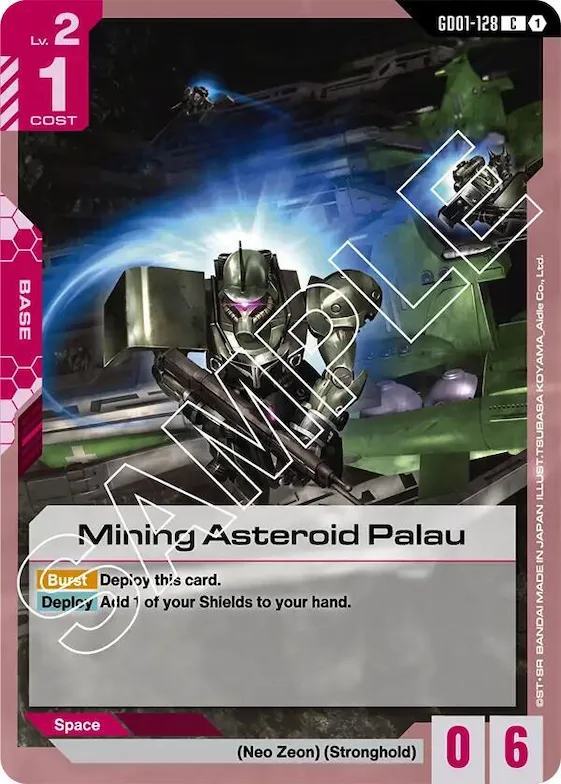 Mining Asteroid Palau #gd1-128 – Newtype Rising
