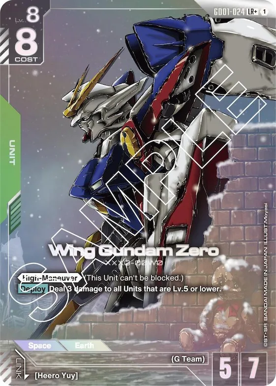 Wing Gundam Zero (LR+) #gd1-024 – Newtype Rising