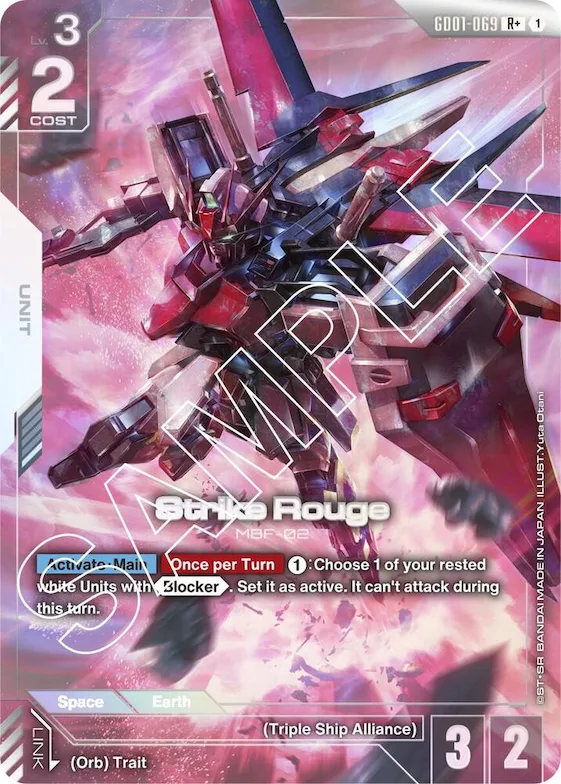 Strike Rouge (R+) #gd1-069 – Newtype Rising